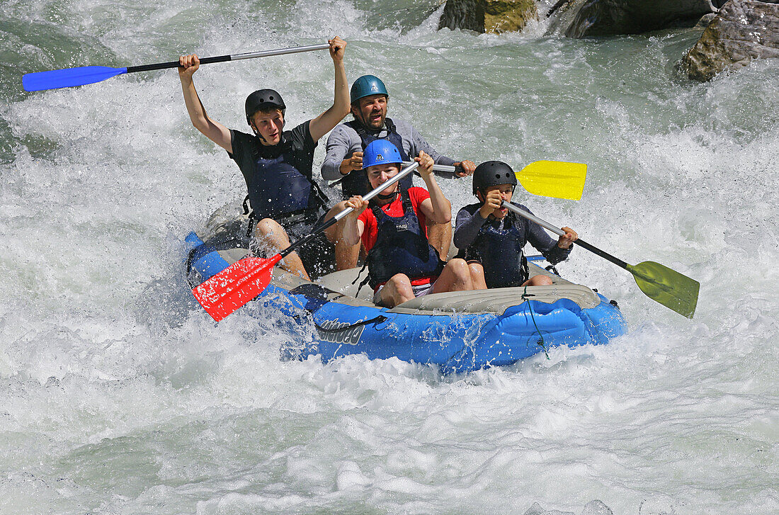 River Rafting on the Salzach River in Austria