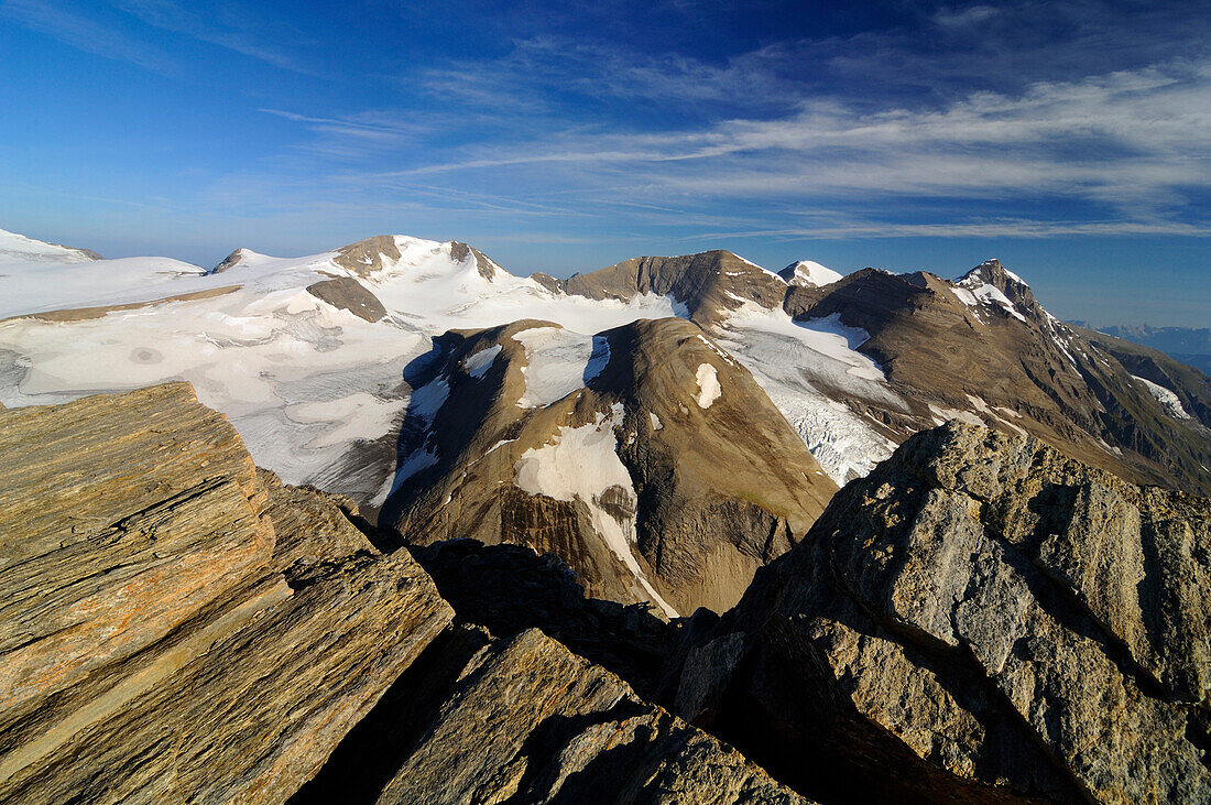 Fuscherkarkopf Gletscher, nahe Heiligenblut, Glocknergruppe, Hohe Tauern Nationalpark, Kärnten, Österreich