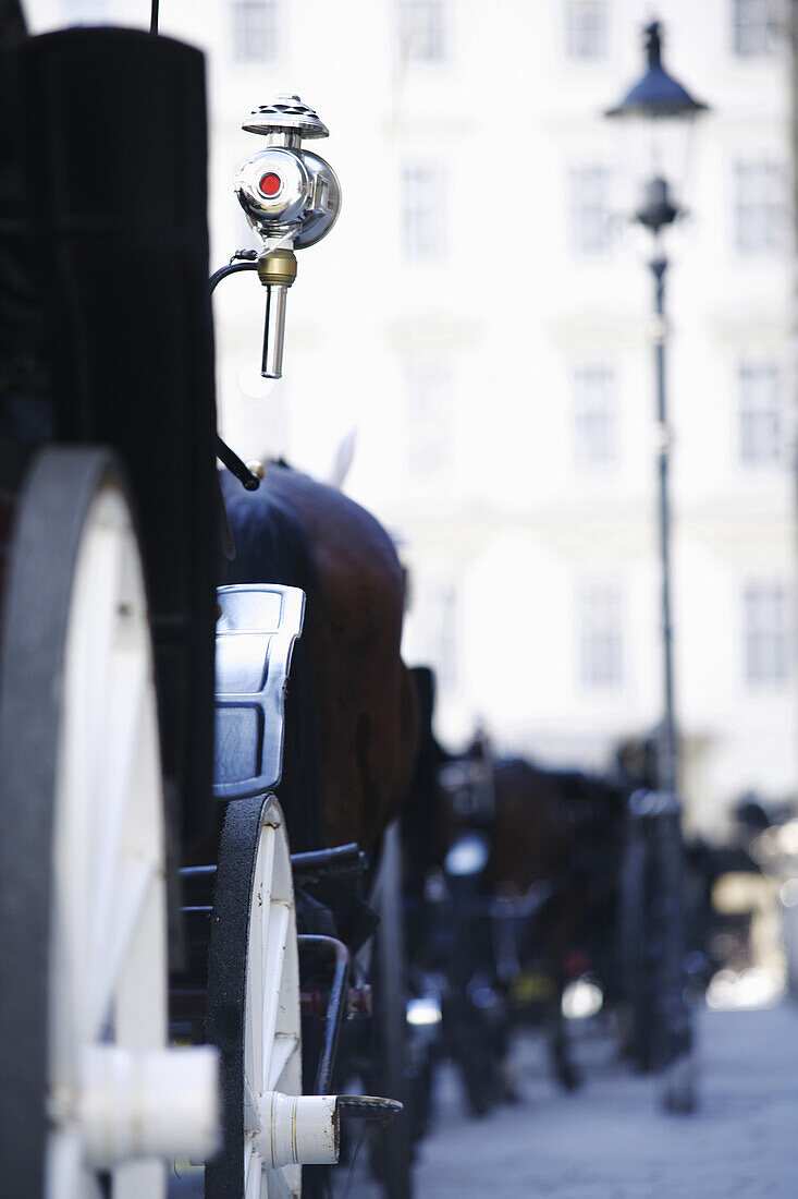 Fiaker, Horse drawn carriages, Vienna, Austria