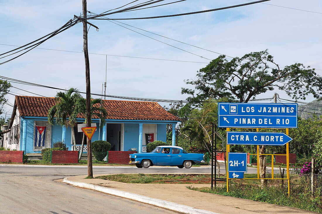 Street scenery, Vinales, Pinar del Rio, Cuba, West Indies