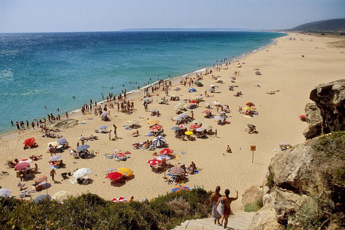 Atlanterra beach, Zahara de los Atunes. Cadiz province, Andalucia, Spain