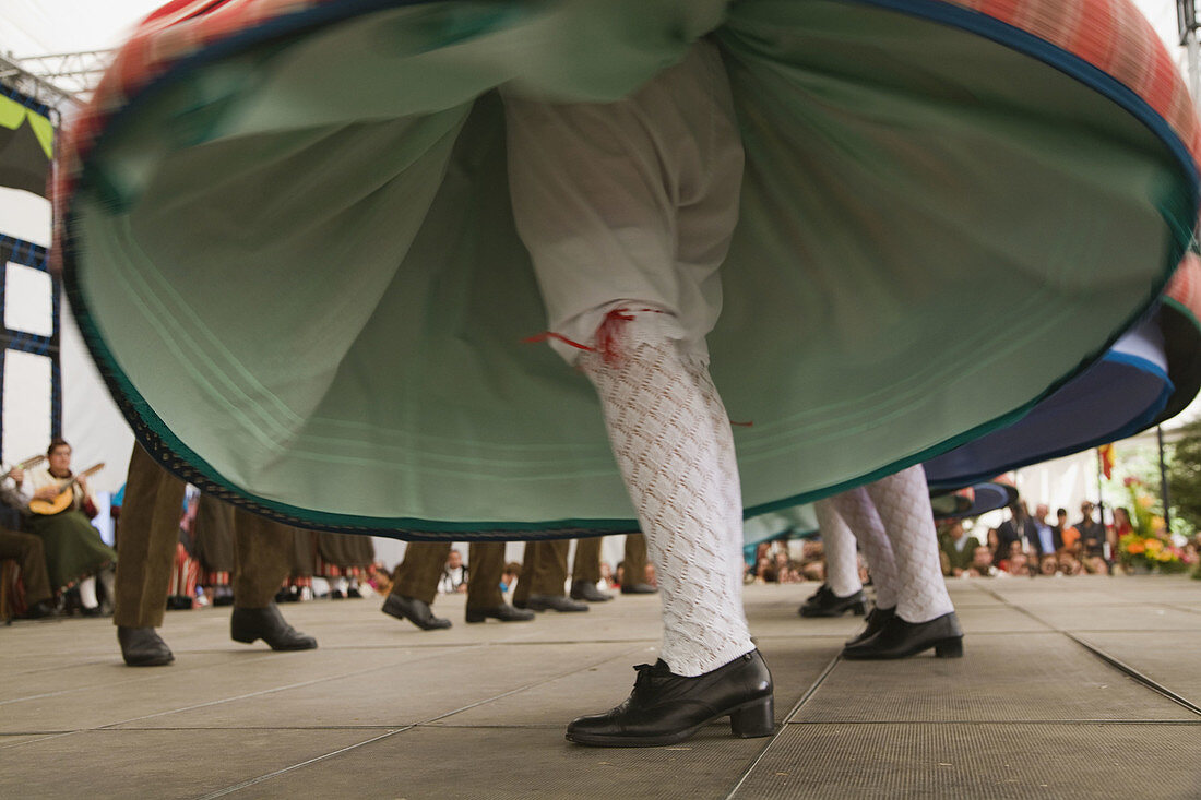 Puertollano jota dance dating from the 19th century, Saffron Rose Festival held each year in the last week of October, Consuegra. Toledo province, Castilla-La Mancha, Spain