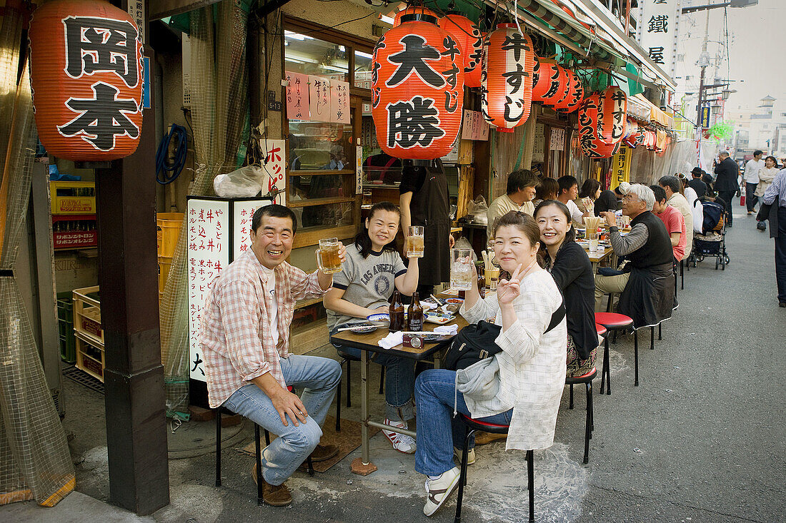 Japan-April 2008. Tokyo City. Asakusa District. Restaurant