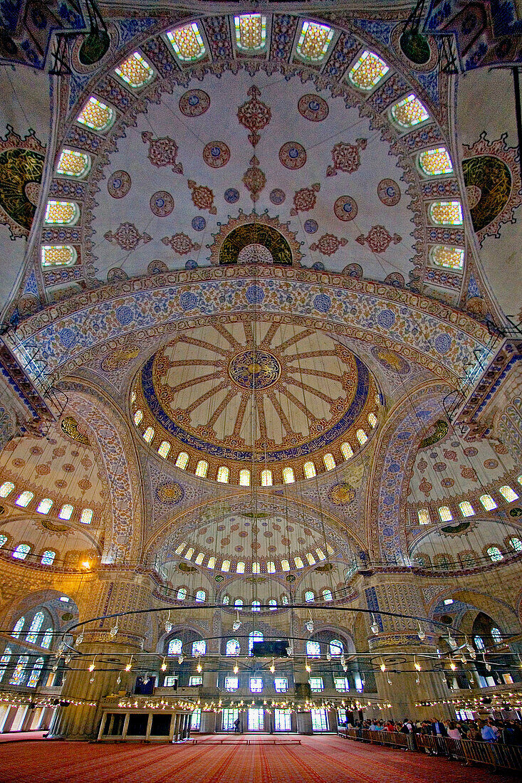 Blue Mosque,  Istanbul,  Turkey