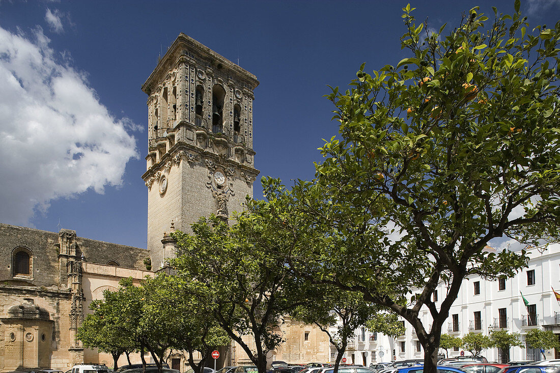 St. Marys church, Arcos de la Frontera. Cadiz province, Andalucia, Spain