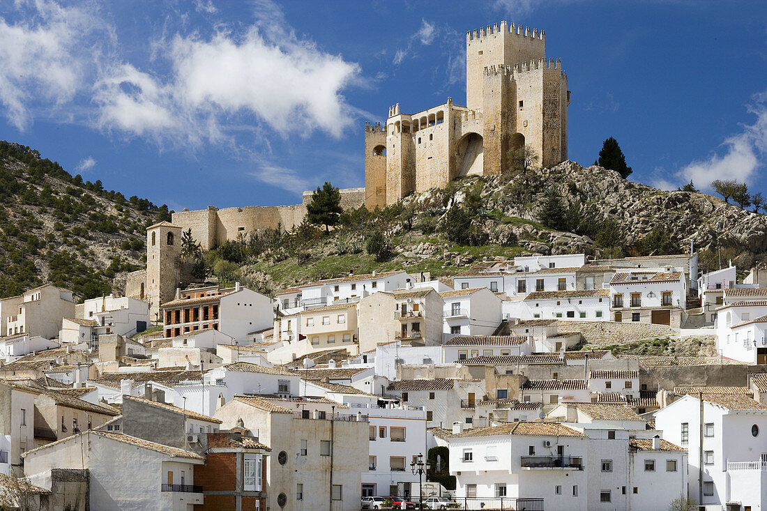 Castle of the Marquis of Velez, Velez-Blanco. Almeria province, Andalucia, Spain