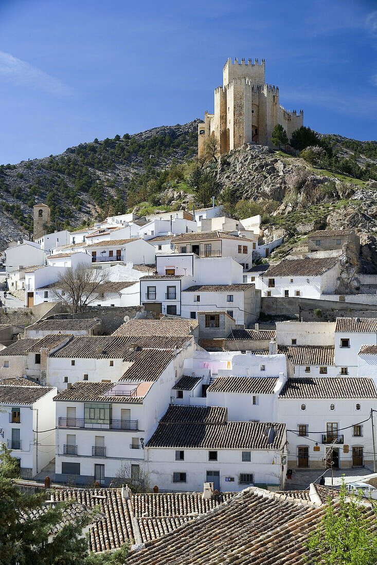Castle of the Marquis of Velez, Velez-Blanco. Almeria province, Andalucia, Spain