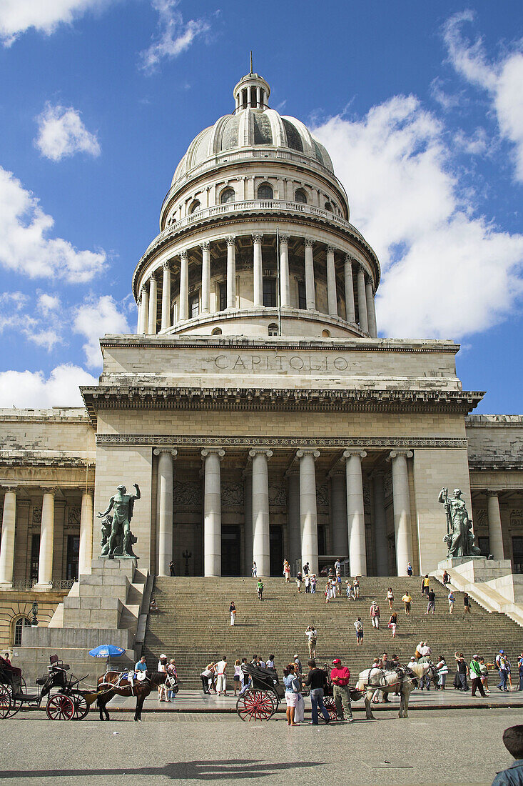 Capitolio, Built 1920s as Presidential and Government Palace, Havana, La Habana Vieja, Cuba