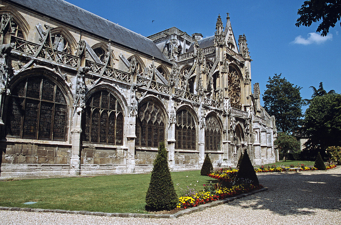 Notre Dame Church, Grand Andely, Les Andelys, Normandy, France