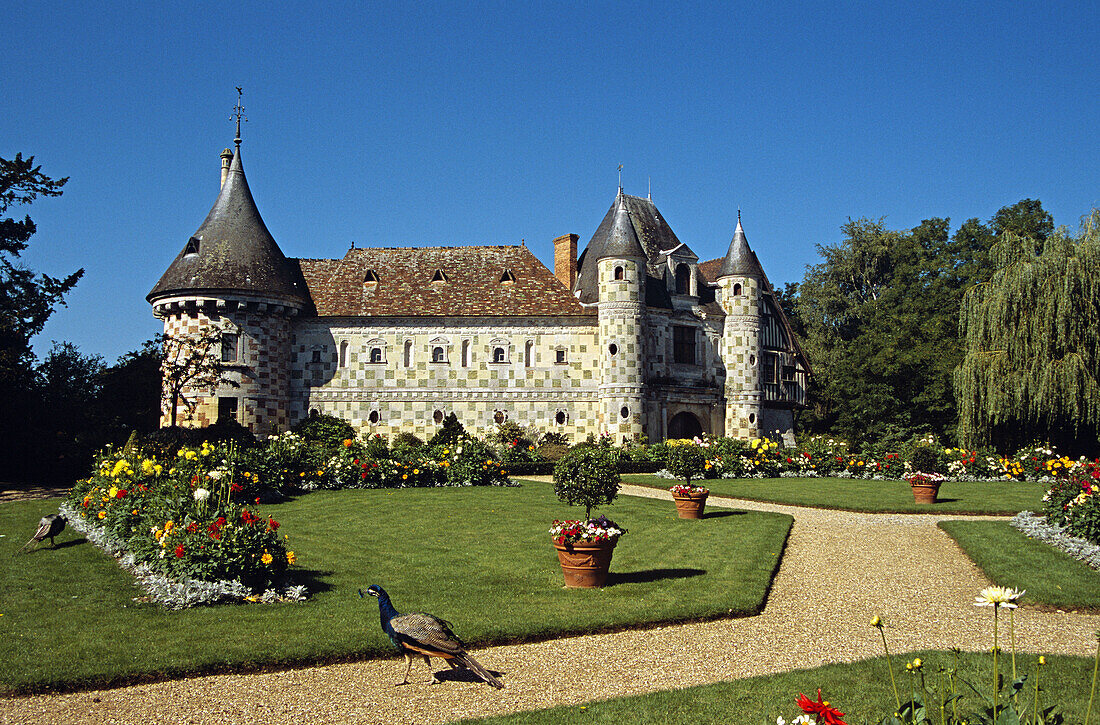 Chateau de St-Germain-de-Livet, Normandy, France