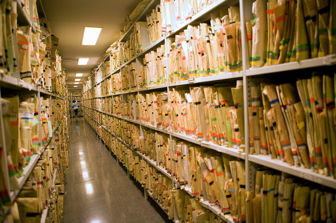 Records. Hospital Universitario de Gran Canaria Doctor Negrin, Las Palmas de Gran Canaria. Canary Islands, Spain