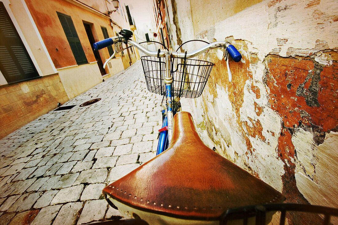 Bicycle, Ciutadella. Minorca, Baleric Islands, Spain