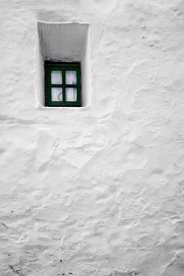 Window, Ciutadella. Minorca, Balearic Islands, Spain