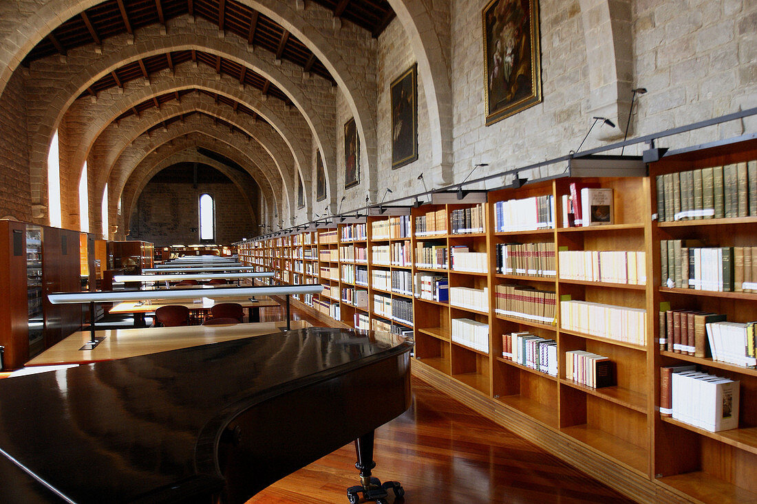 Catalonia National Library, Barcelona. Catalonia, Spain