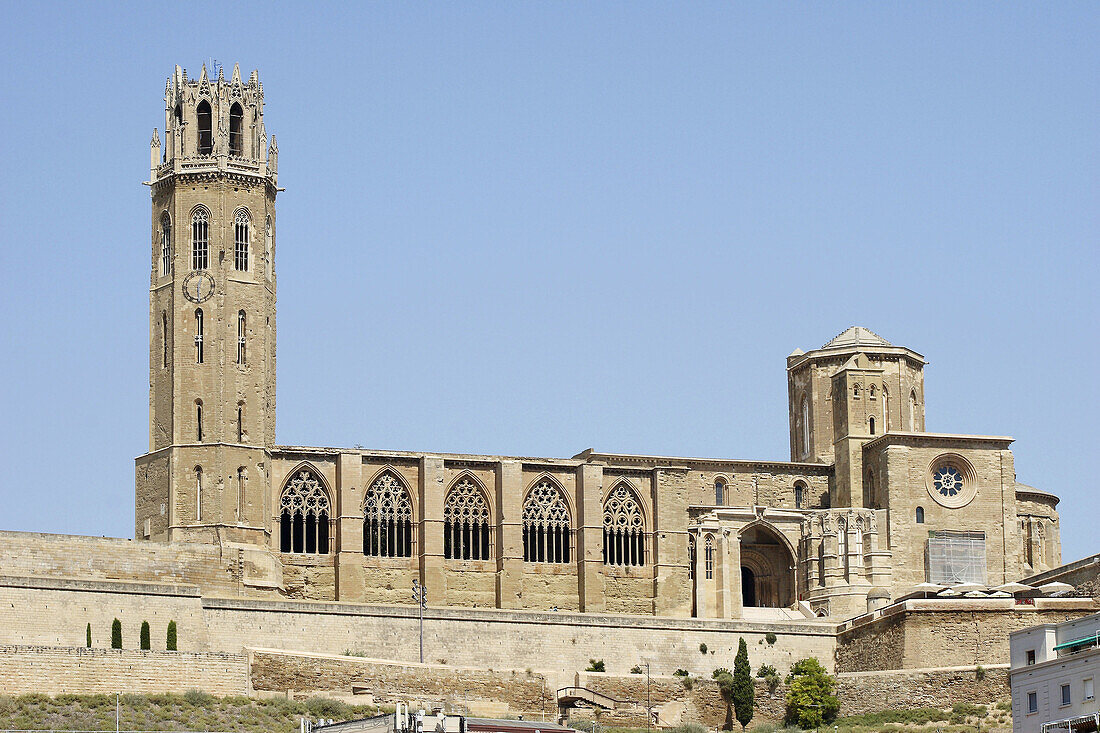 Seu Vella (old cathedral), Lleida. Segria, Catalonia, Spain