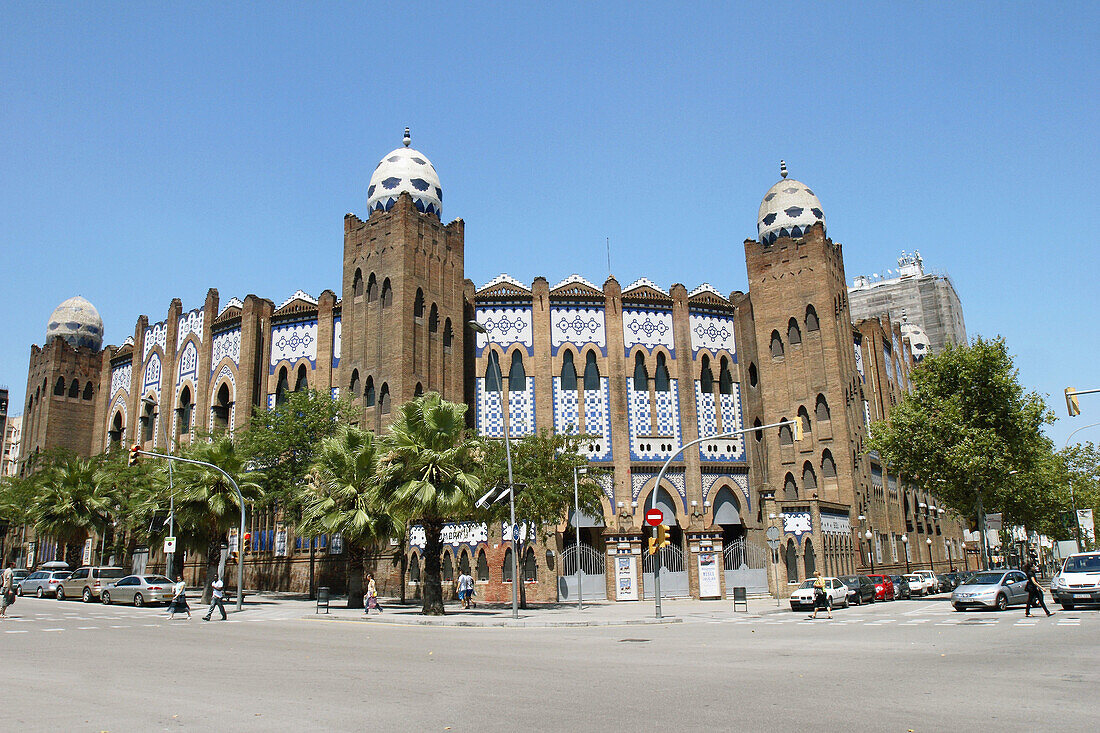 Monumental bullring, Barcelona. Catalonia, Spain