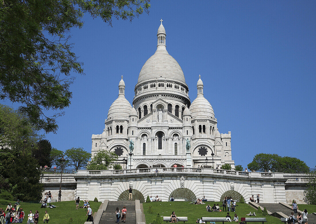 France, Paris, Basilique Sacré Coeur basilica