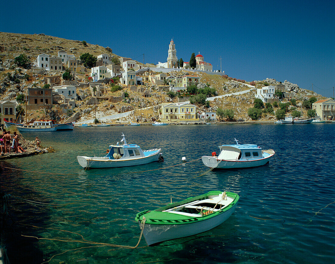 Harbour View, Gialos, Symi Island, Greek Islands