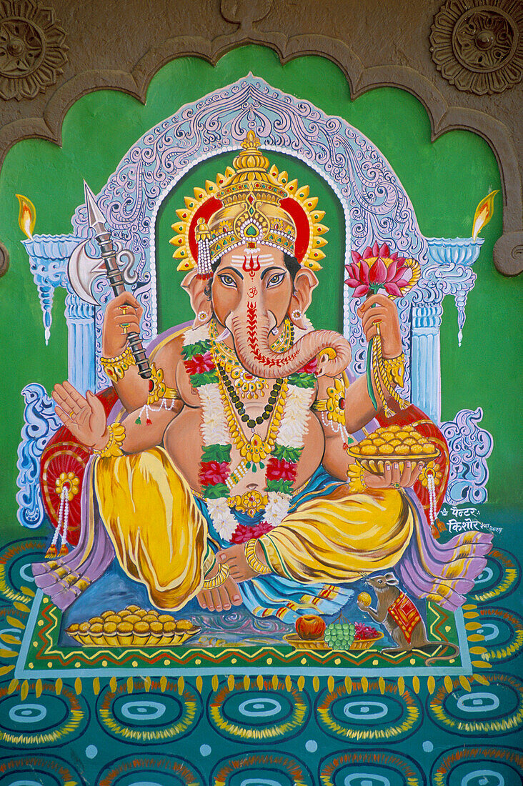 Ganesh-Elephant painting, General, India