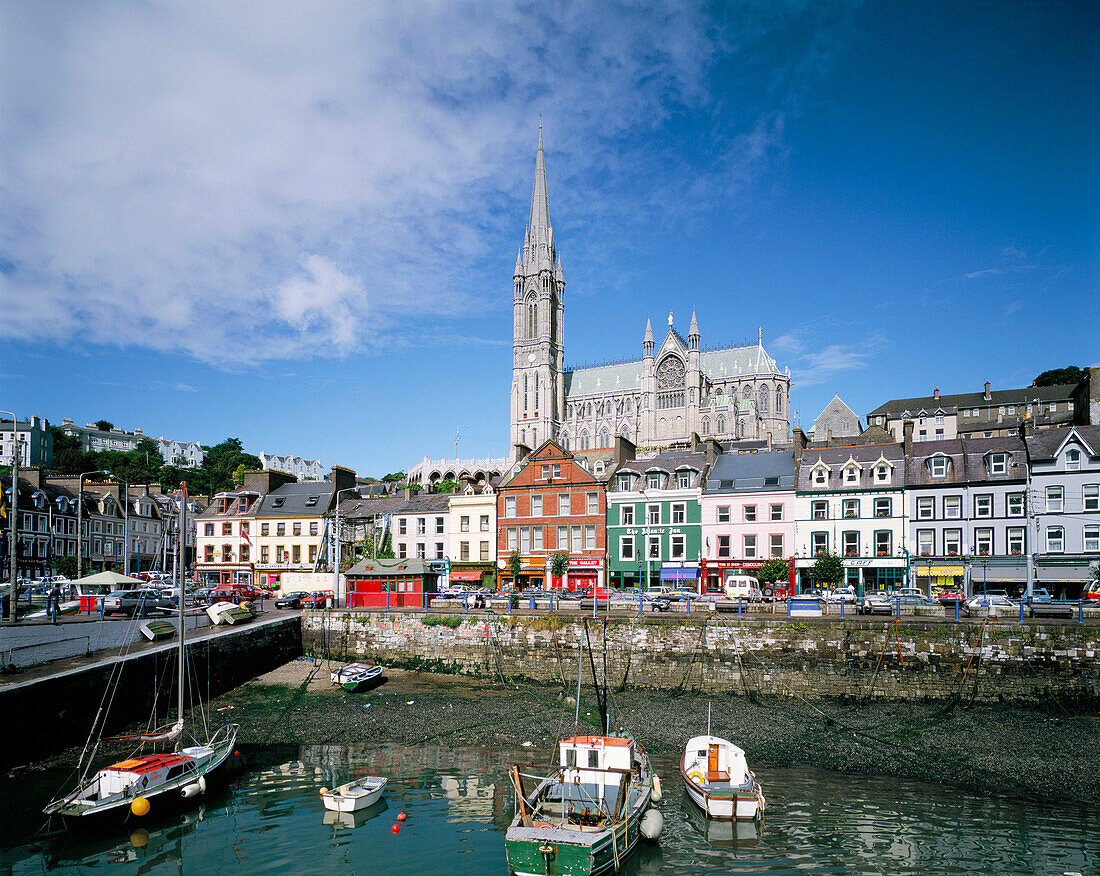 Harbour and town, Cobh, County Cork, Ireland