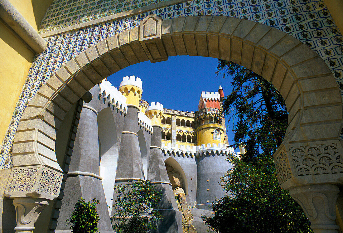 Sintra, Palacio Nacional De Pena, Lisbon, Estremadura, Portugal