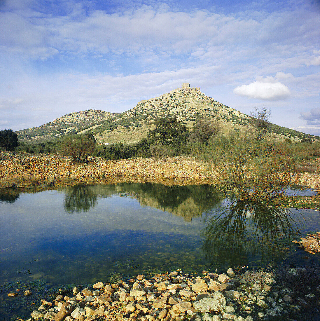 Castillo De Calatrava La Nueva, Ciudad Real, Castilla-La Mancha, Spain