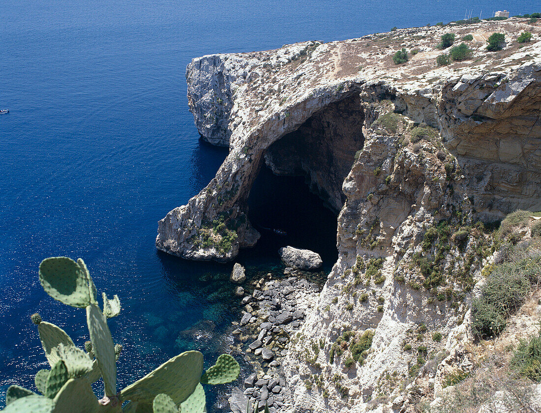 The Blue Grotto, Malta, Maltese Islands