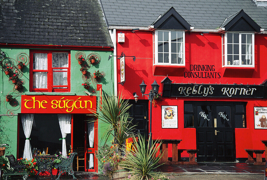 Pubs, Killarney, County Kerry, Ireland