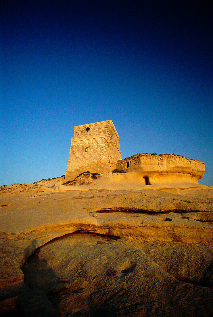 Fort, Xlendi Point, Gozo, Maltese Islands