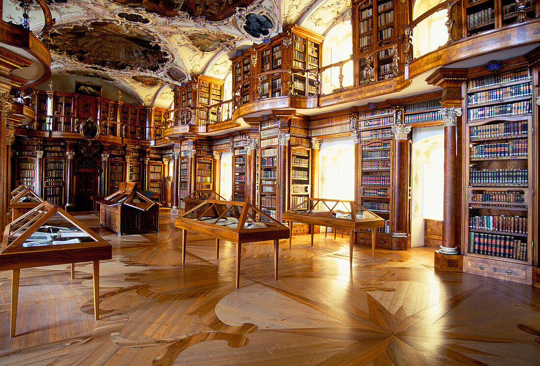 Abbey Library, St. Gallen, St Gallen Canton, Switzerland