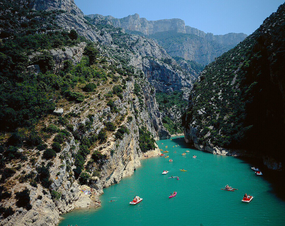 View Near Lac De Ste. Croix, Grand Canyon Du Verdon, Provence, France