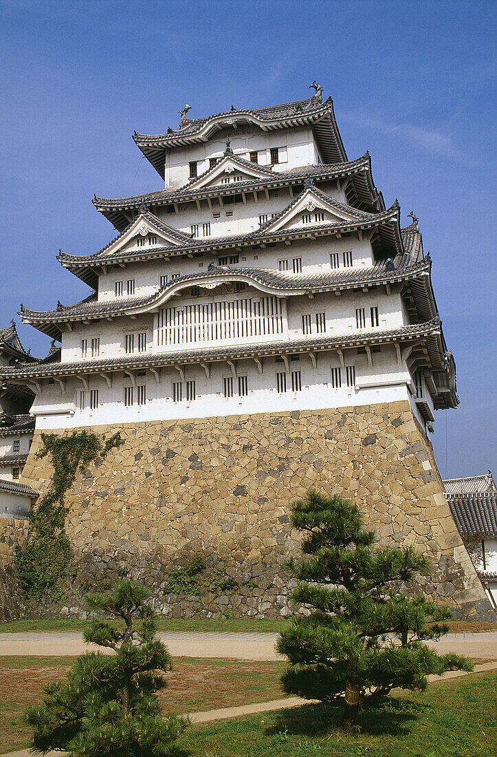 Himeji castle. Himeji. Japan