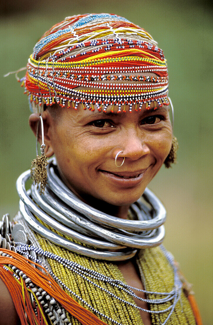 BONDA WOMAN, ORISSA, INDIA