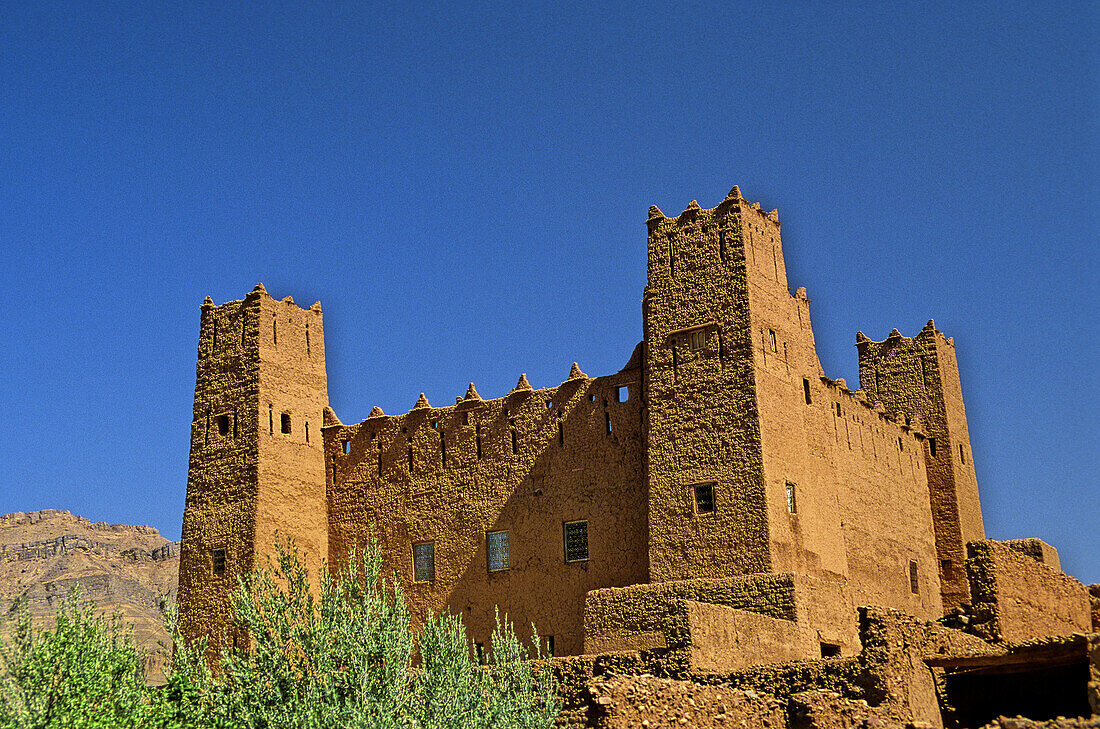 Marocco, Dades Valley, kasbah ruins