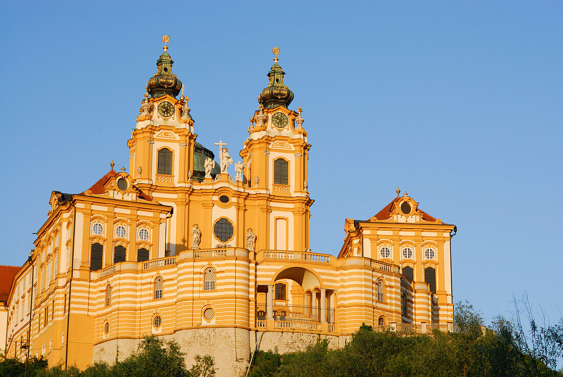 Melk Abbey, Wachau valley, Lower Austria, Austria