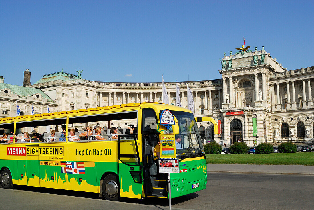 Sightseeing tour, Hofburg Imperial Palace, Vienna, Austria