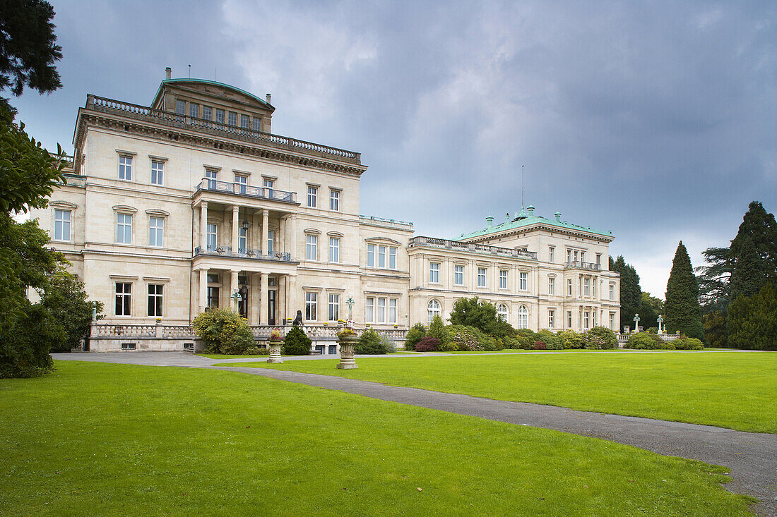 Villa Hügel, Essen, Ruhrgebiet, Nordrhein-Westfalen, Deutschland