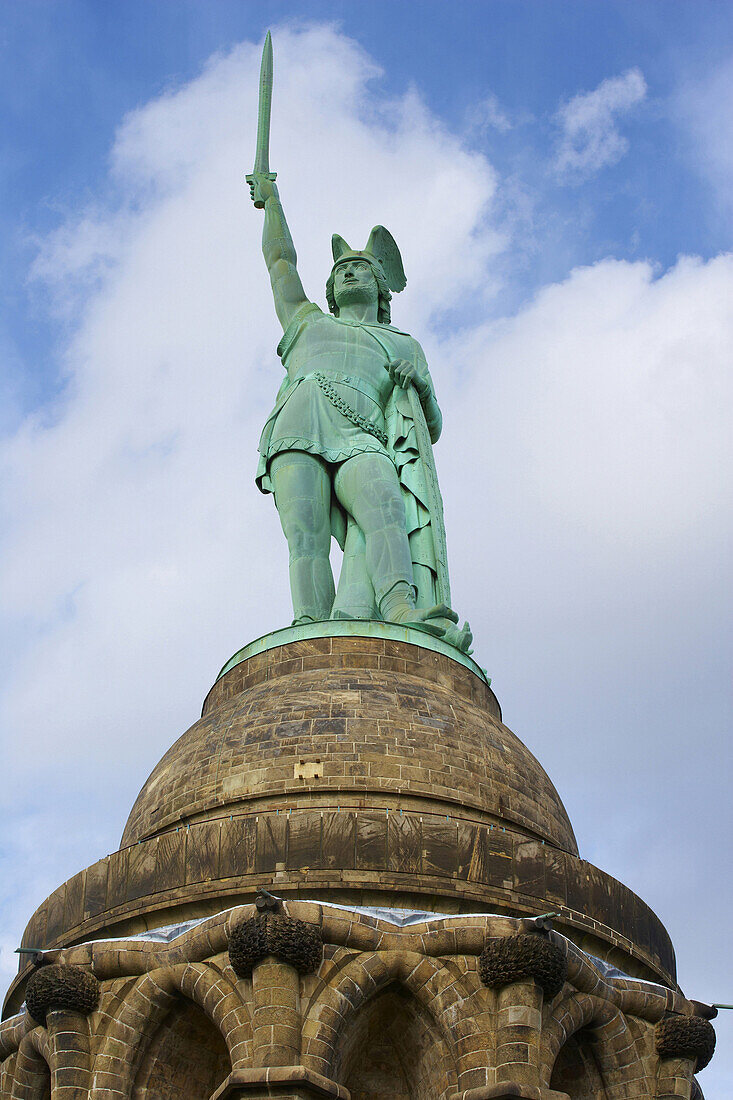 Hermann monument, Detmold-Hiddesen, North Rhine-Westphalia, Germany