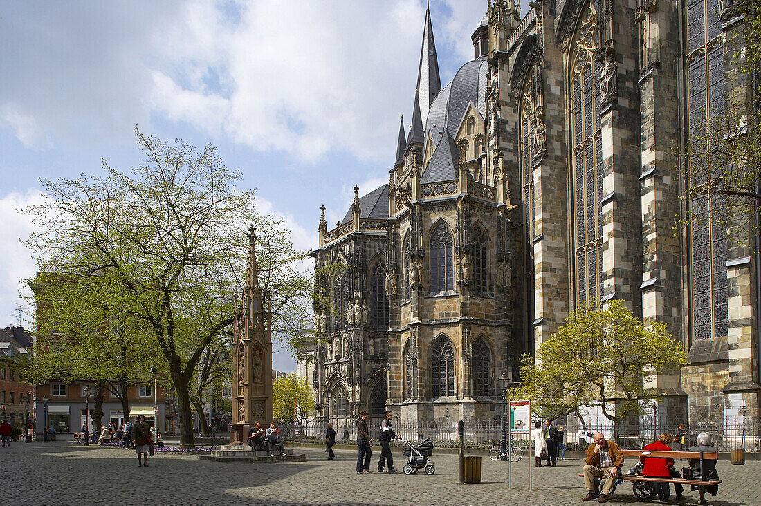 Aachen cathedral, Aachen, North Rhine-Westphalia, Germany