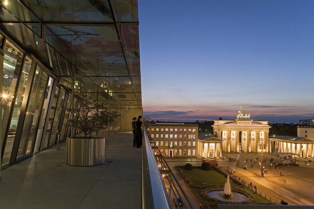 Dachterrasse, Akademie der Künste, Berlin, Deutschland