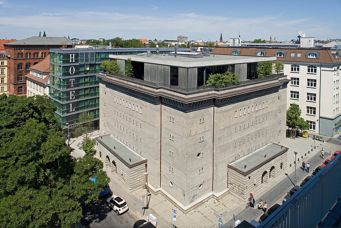 The Bunker is in Berlin Mitte and is a private exhibition space for the contemporary art collection of Christian Boros, displayed on 3000 square metres of space, Berlin