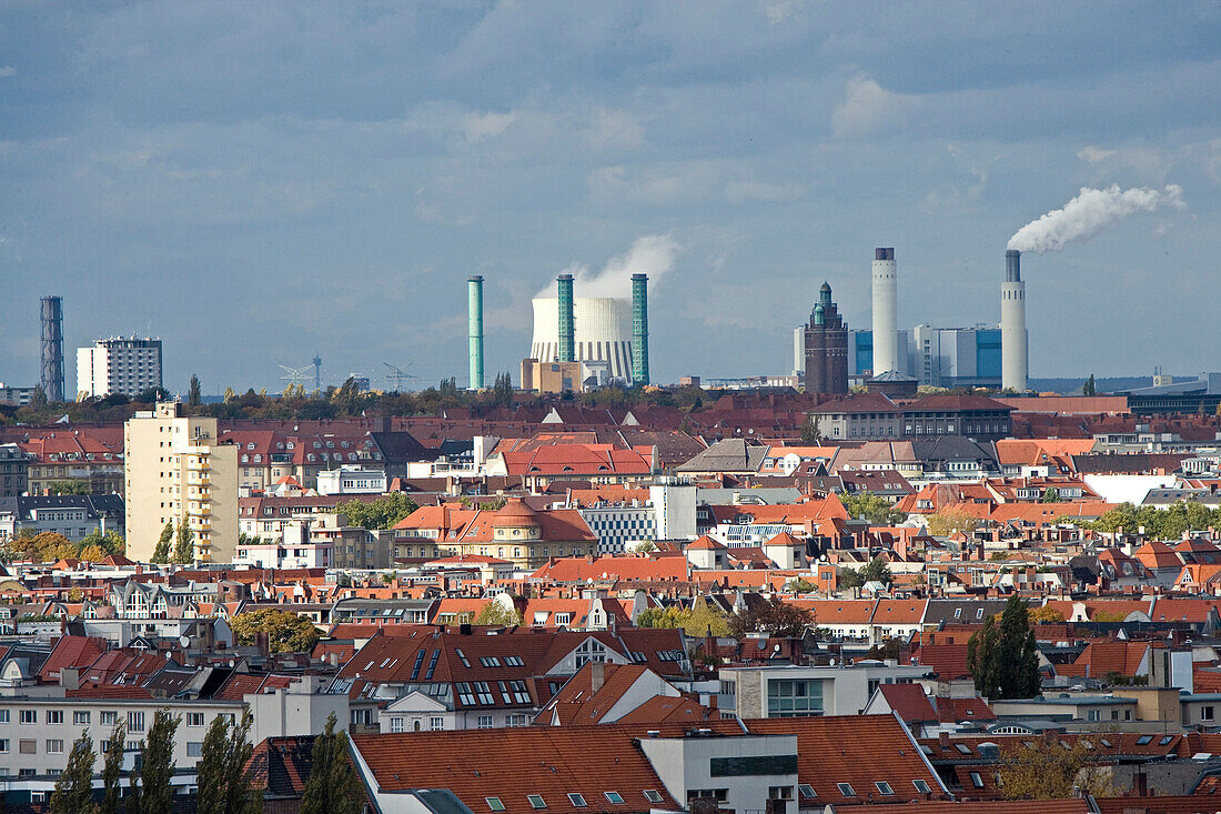 roofs of Charlottenburg, Berlin, Germany