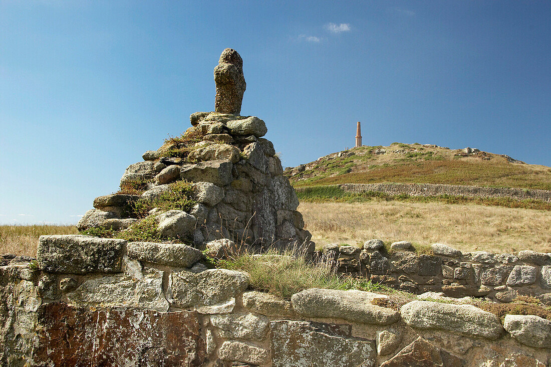 St Helens Oratory, Cape Cornwall, Cornwall, UK, England