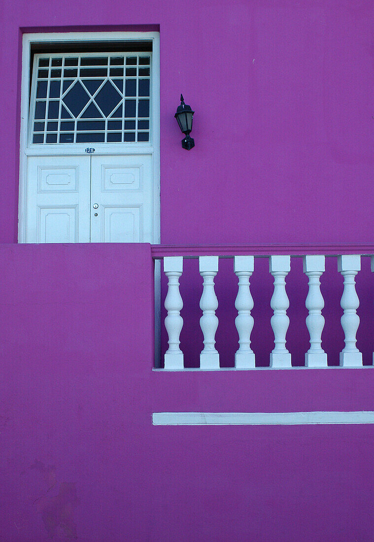 House in the Bo-Kaap residential area, Cape Town, Western Cape, South Africa