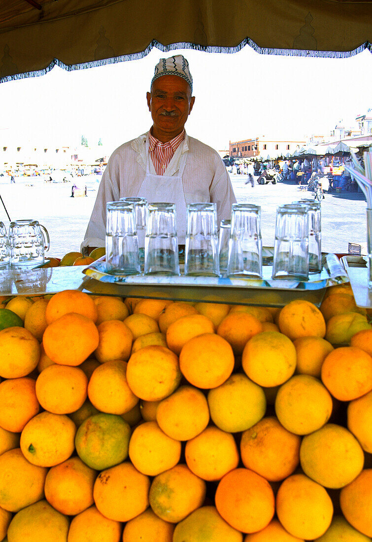 Orange Juice Stall, Marrakesh, Morocco