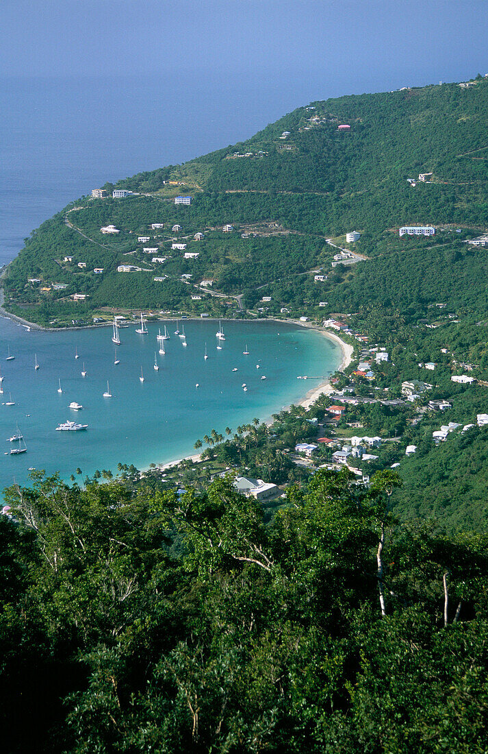 View, Cane Garden Bay, Tortola, Caribbean