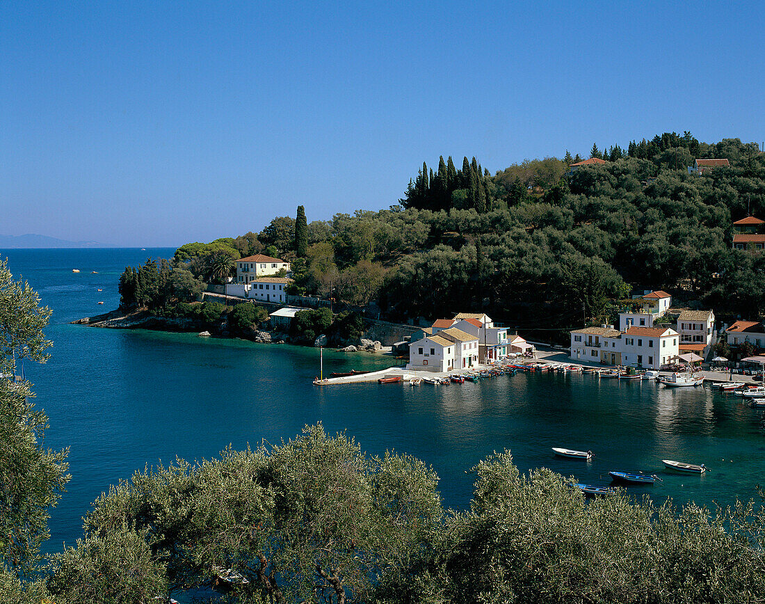 Harbour View, Longos (Loggos) Harbour, Paxos Island, Greek Islands