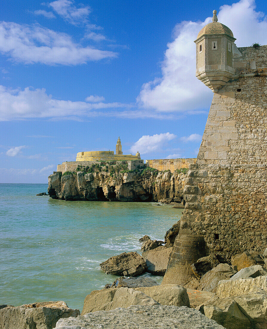 Fortress and Sea View, Peniche, Estremadura, Portugal