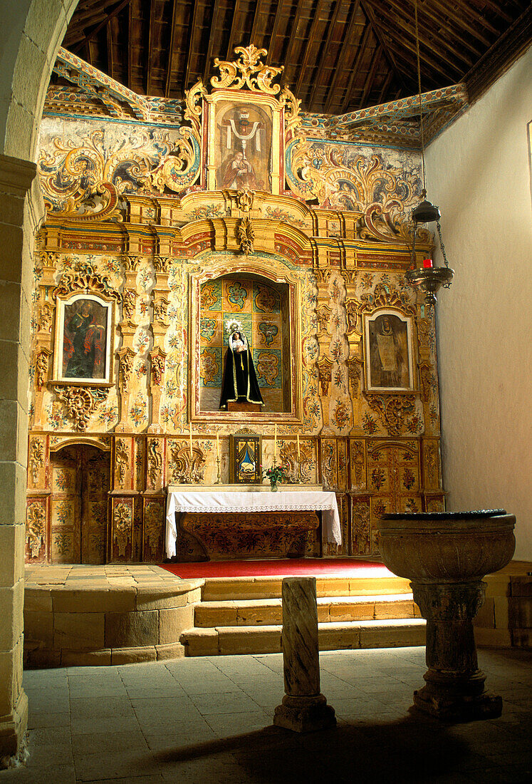 Church of the Virgin (interior), Pajara, Fuerteventura, Canary Islands