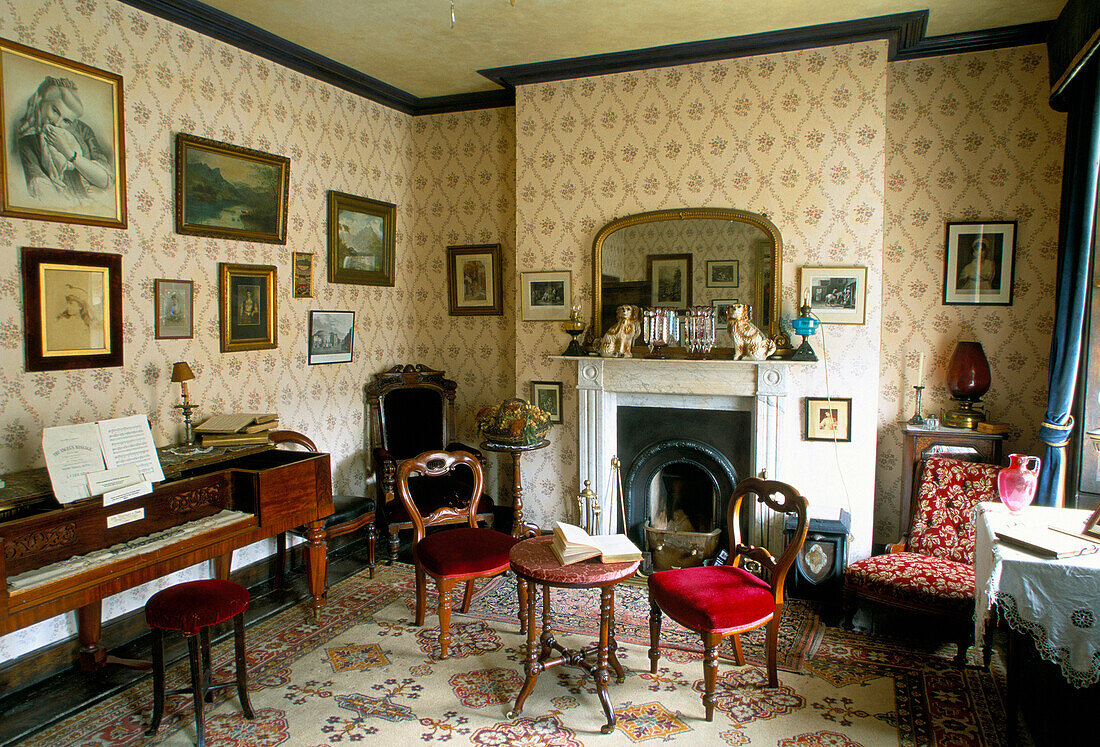 Shaw's Birthplace (interior), Dublin, County Dublin, Ireland